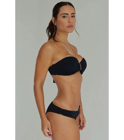 Doux - Black Bikini with Chain