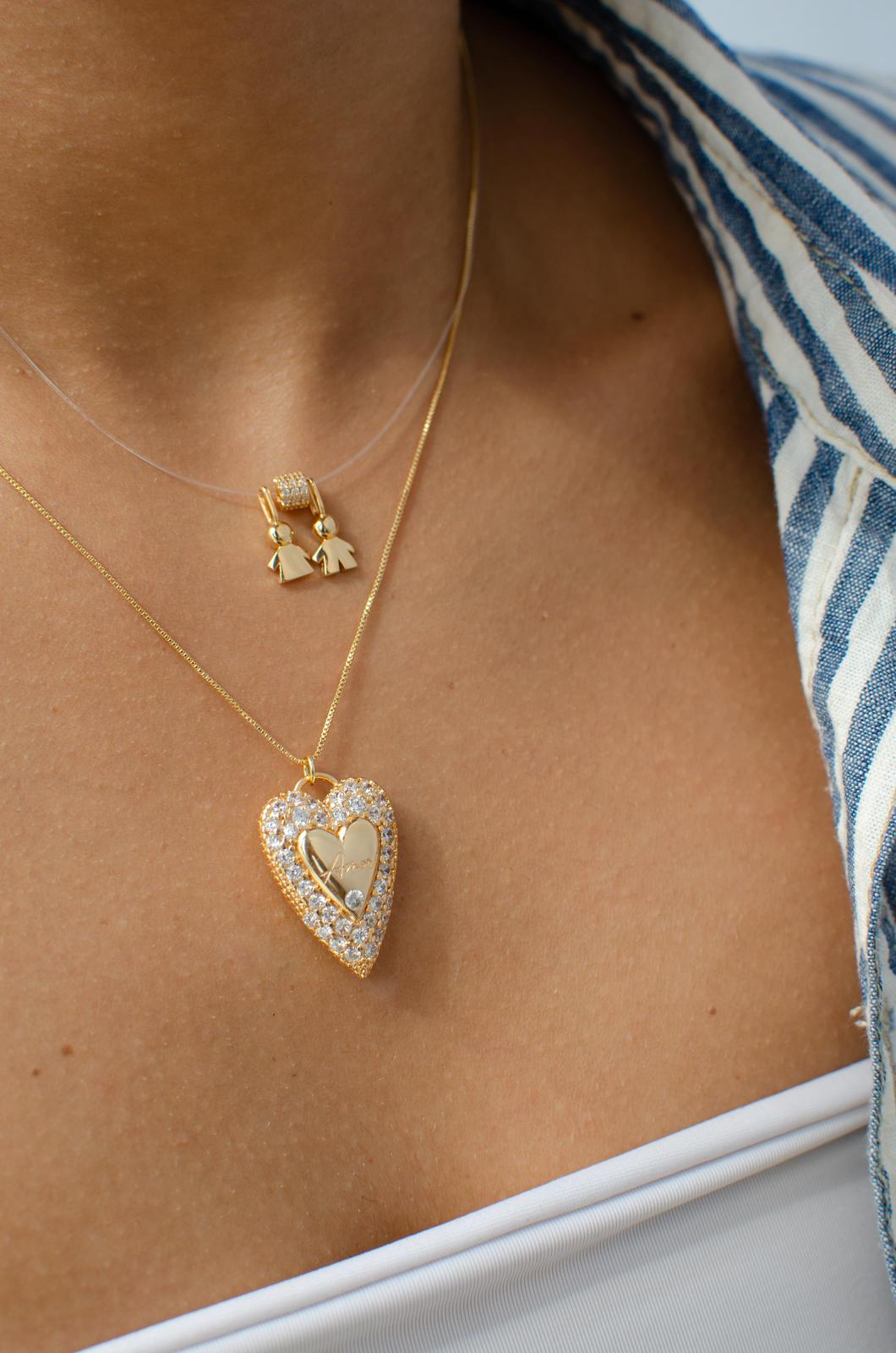 Nuria - Necklace with Children Pendant