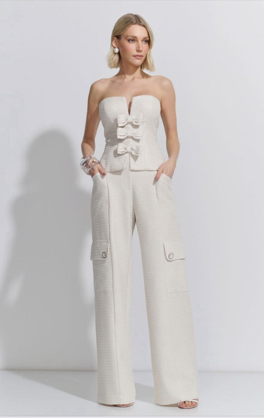 Lore - Corset Lacos Natural Linen Shine