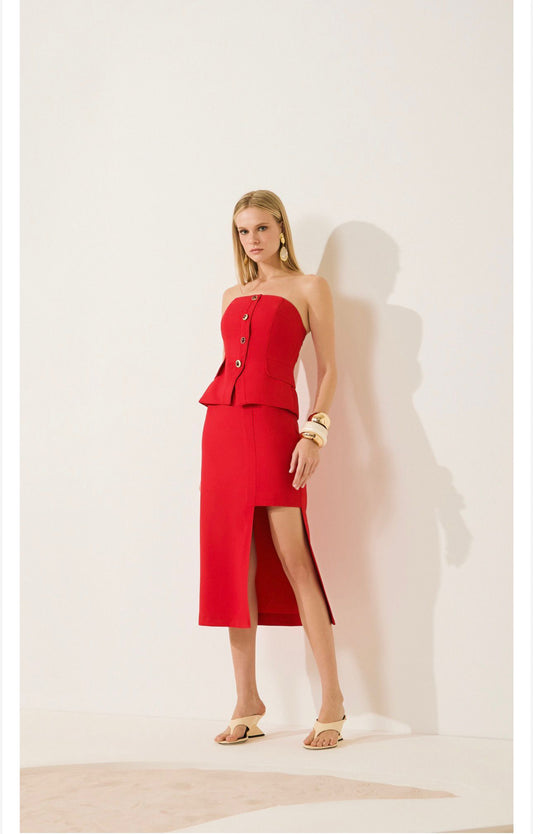 Isa Paes - Tailored Skirt Set