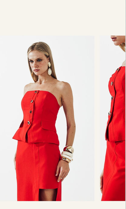 Isa Paes - Tailored Skirt Set