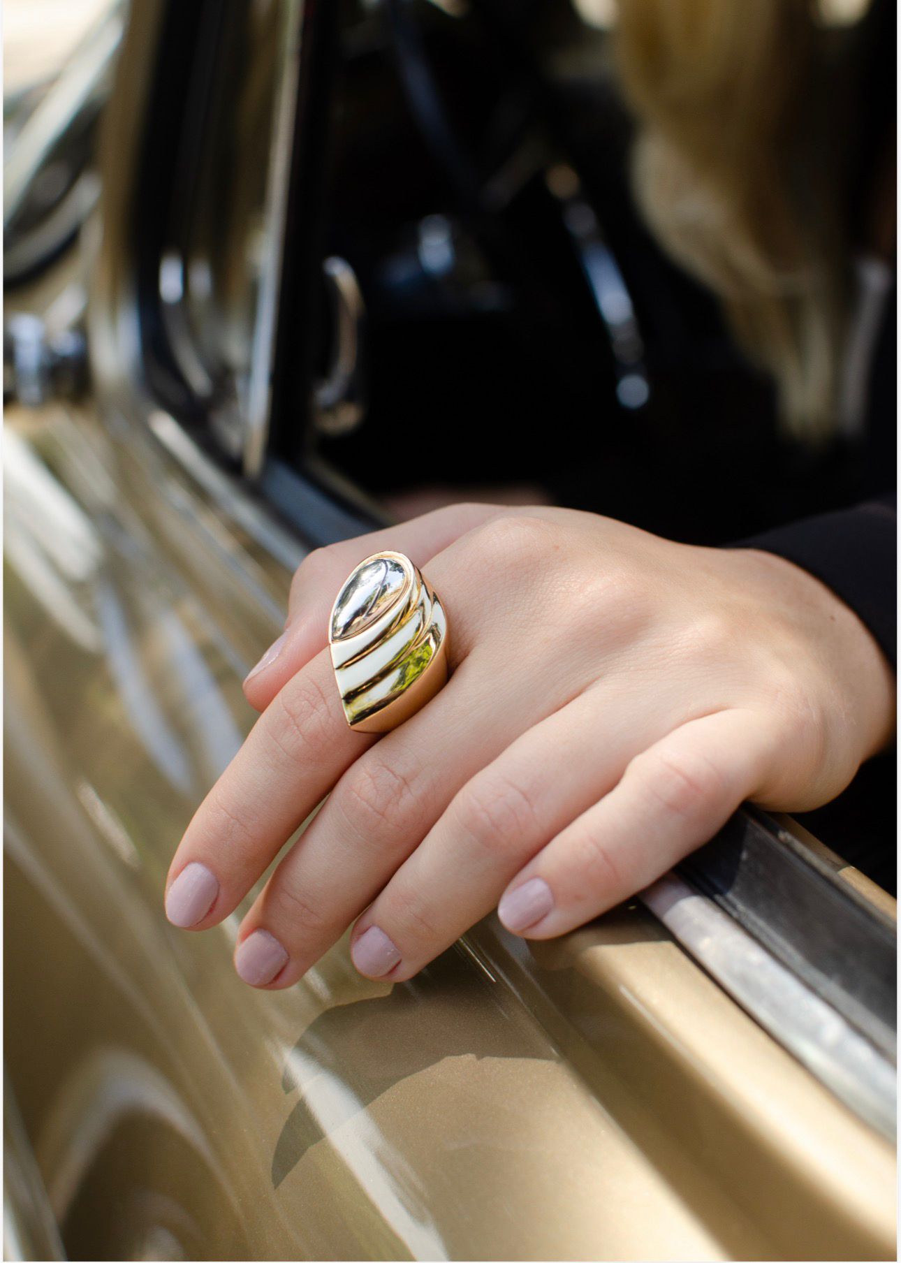 Nuria - Gold and Silver Drop Set