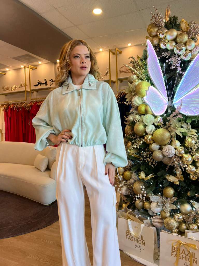 Caos - Devore Jacket with Cuffs/Hem