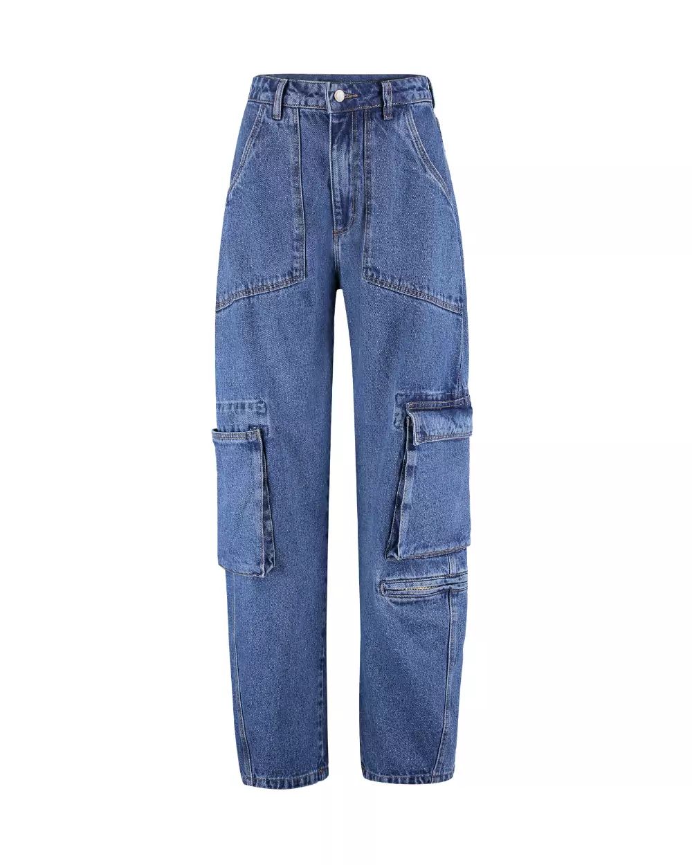 Alcance Jeans - Calças Cargo Zaya