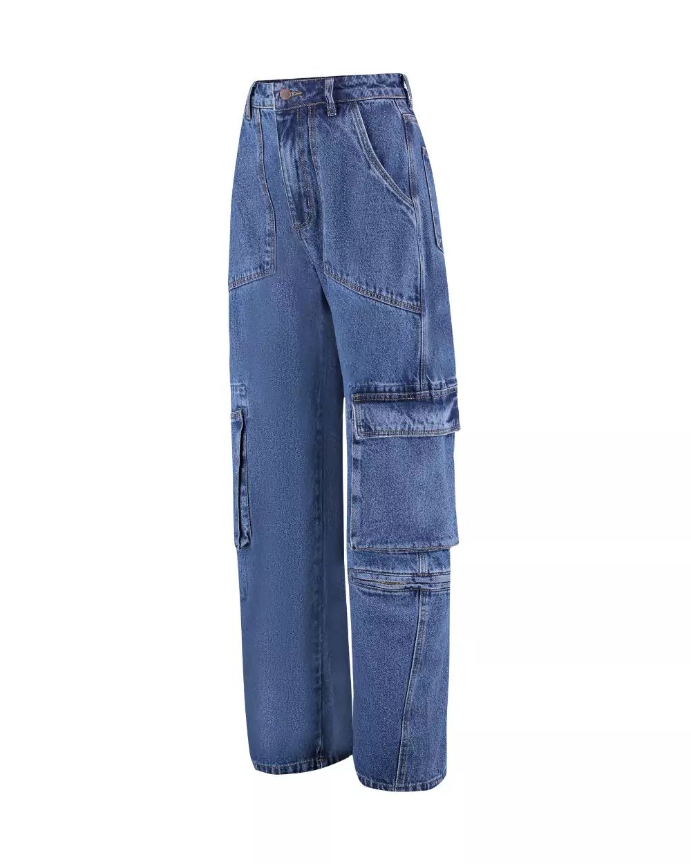 Alcance Jeans - Calças Cargo Zaya