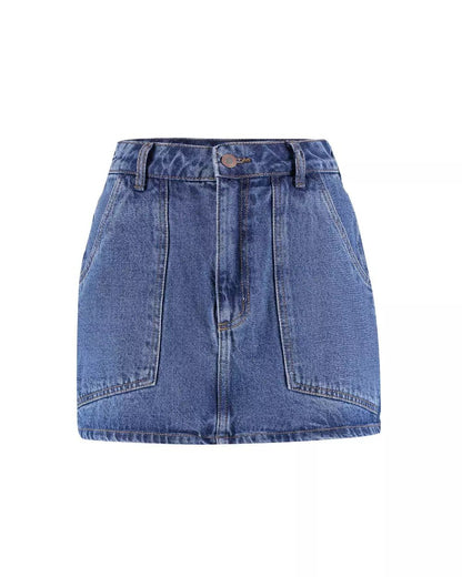 Alcance Jeans - Denim Skort