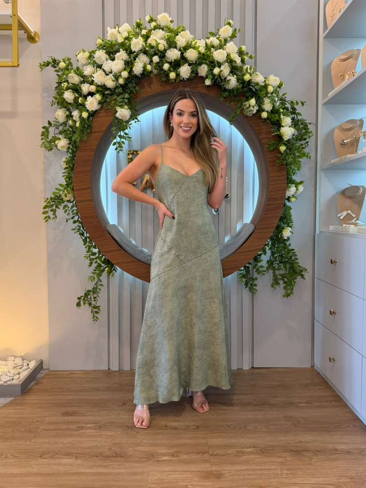 Bfly - Oversized Midi Dress with Cutouts