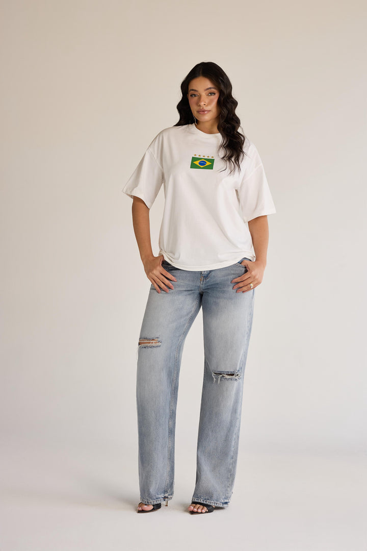 Paylot - Brasil Camiseta Nova Tendência