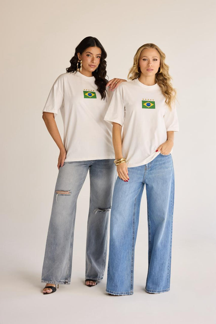 Paylot - Brasil Camiseta Nova Tendência