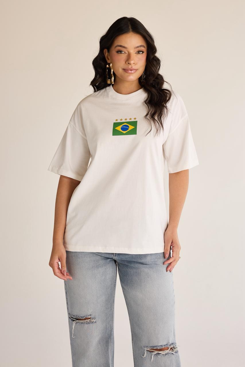 Paylot - Brasil Camiseta Nova Tendência