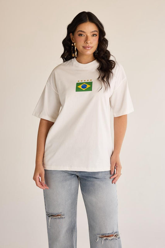 Paylot - Brasil Camiseta Nova Tendência