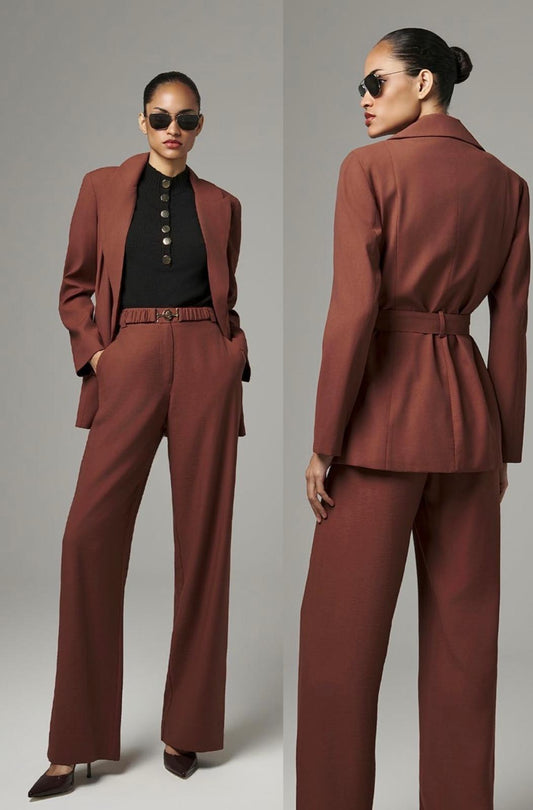 Lore - Metal Buckle Blazer Set