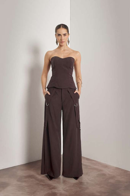 Bfly - Corselet Strap Pants Set