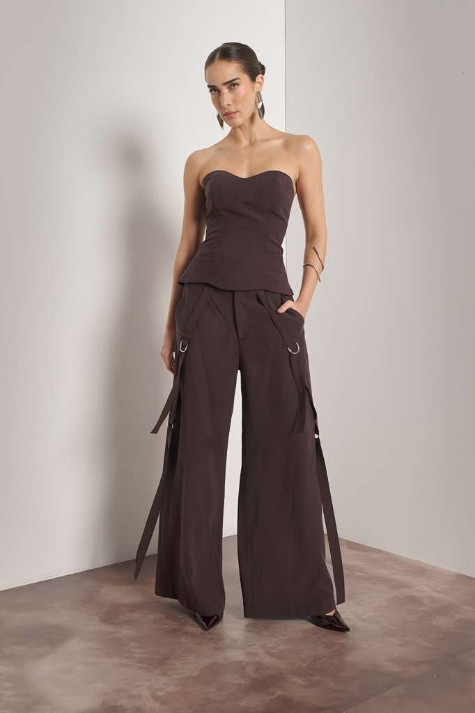 Bfly - Corselet Strap Pants Set