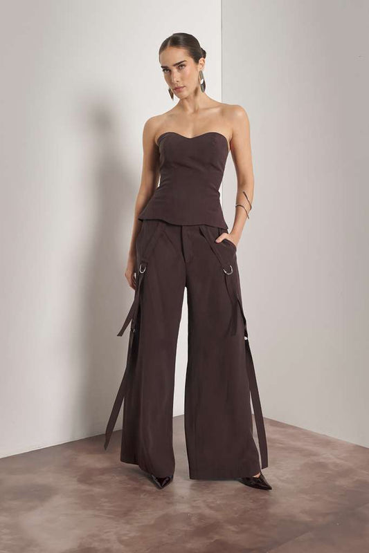 Bfly - Corselet Strap Pants Set