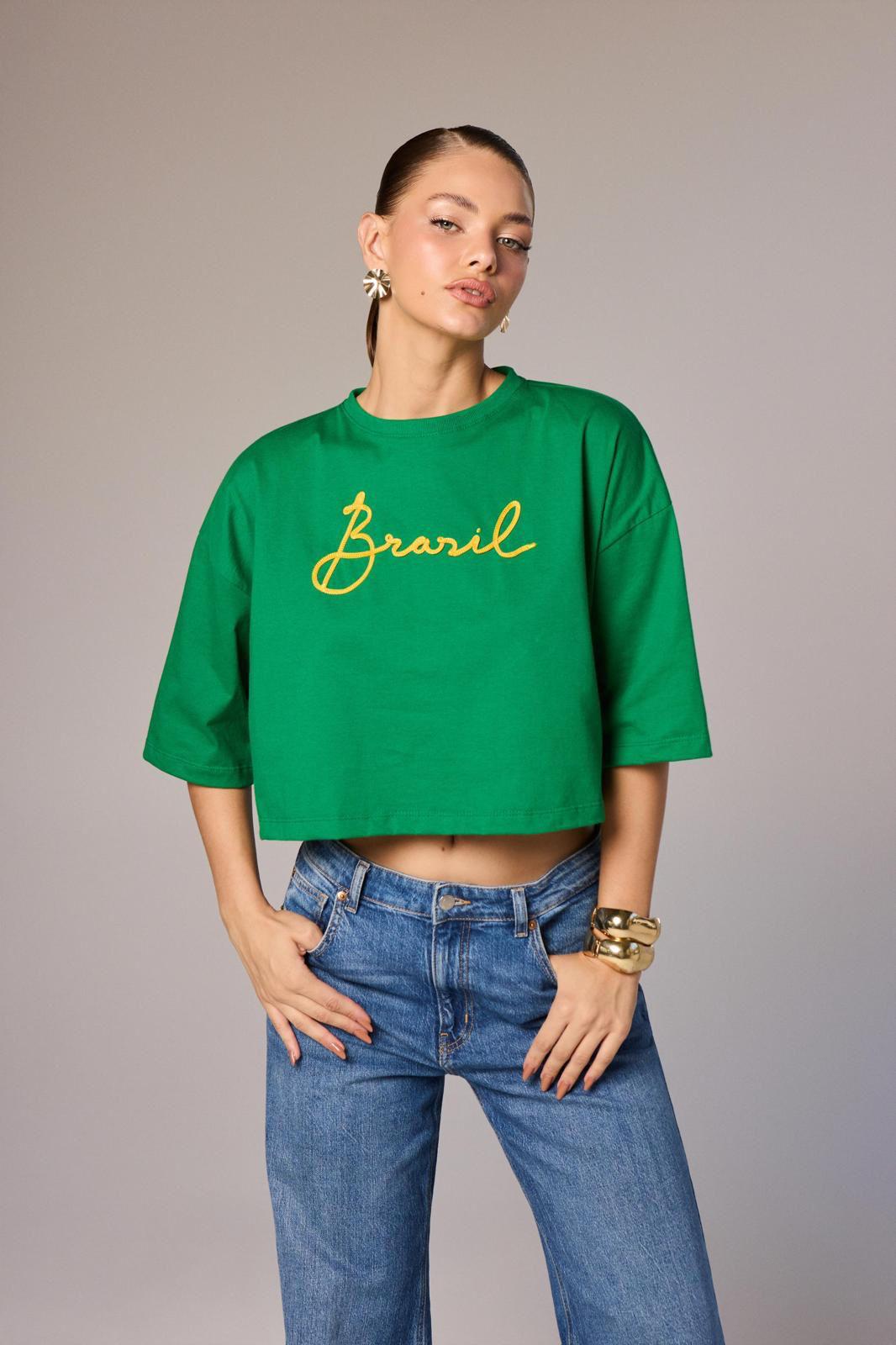 Paylot - Oversized Crop Top