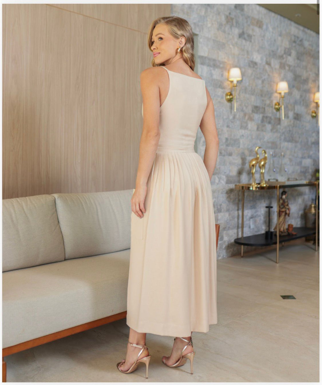 Doce Maria - Tailored Midi Dress
