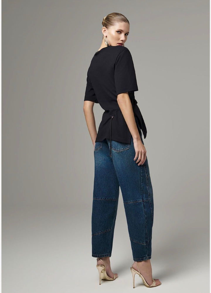 Lore - Side-Ruched T-Shirt