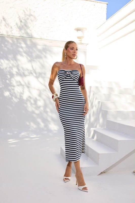 Remanescente - Striped Knit Dress