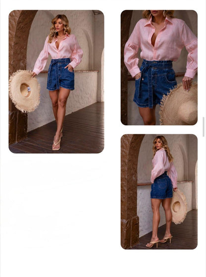 Contra Sensura - Shorts Jeans Clochard
