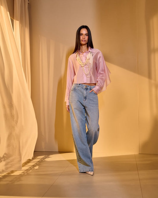 Bfly - Cropped Shirt Back Detail