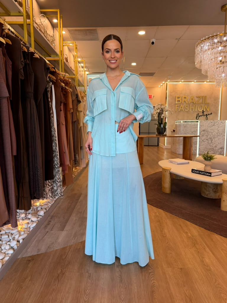 Kohde - Long Skirt Layered Yoke