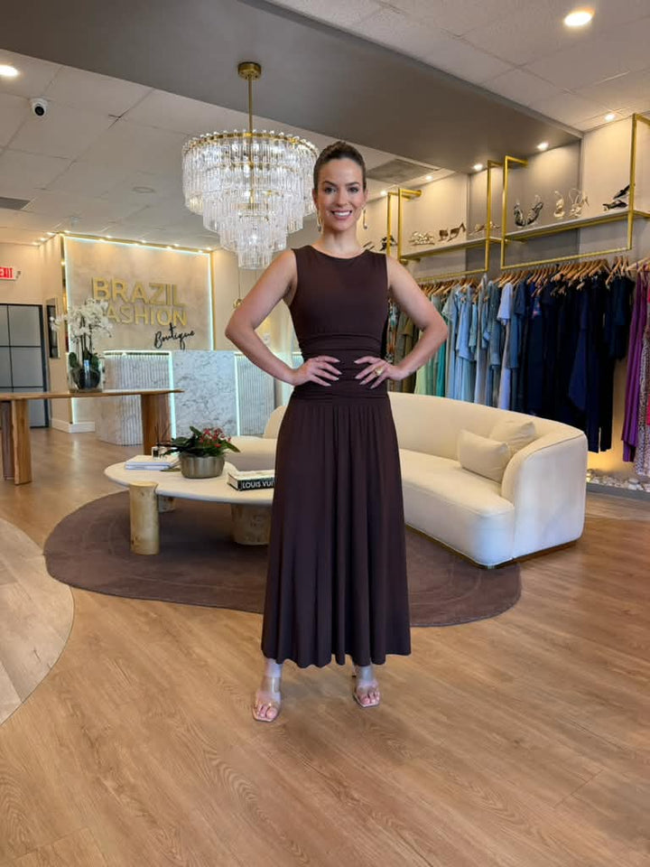 Contra Sensura - Draped Waist Dress
