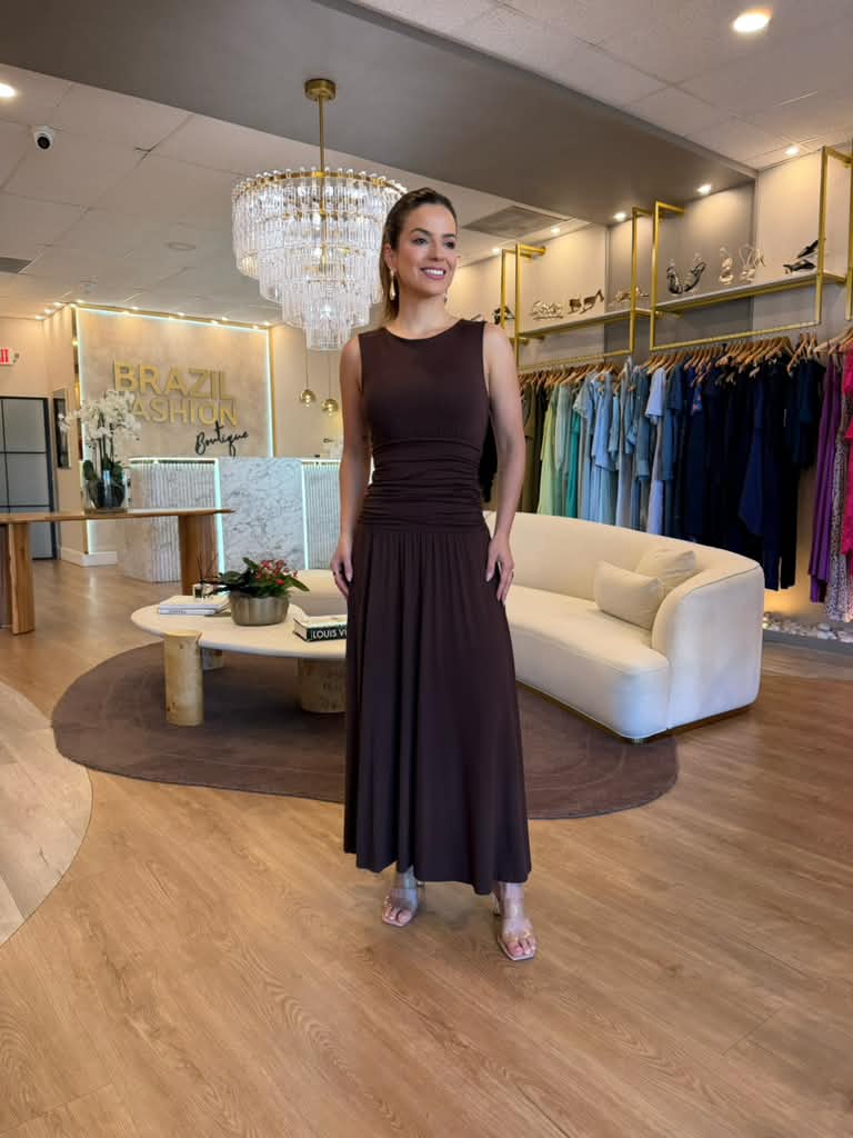 Contra Sensura - Draped Waist Dress