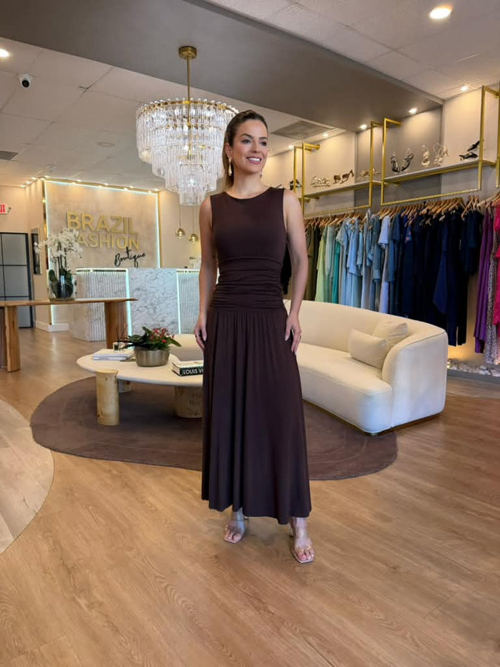 Contra Sensura - Draped Waist Dress
