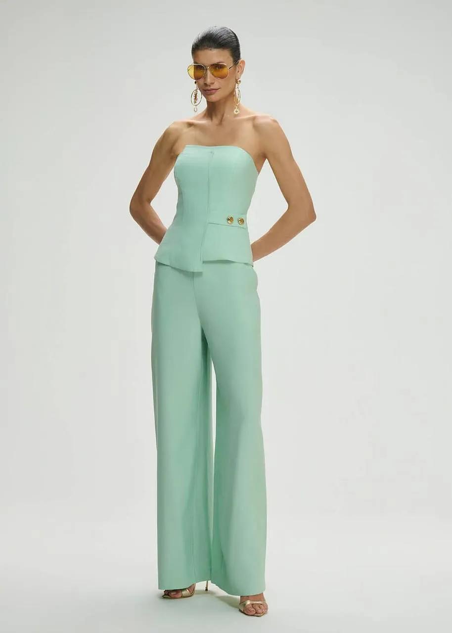 Lore - Strapless Set with Button Detail