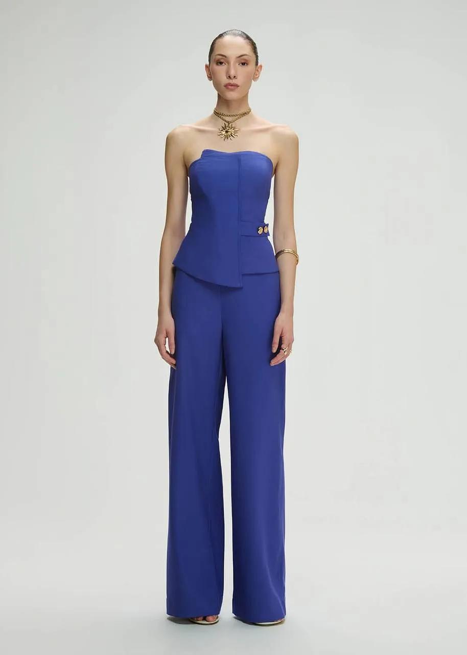 Lore - Strapless Set with Button Detail
