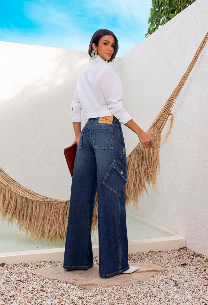 Remanescente - Wide Cargo Jeans