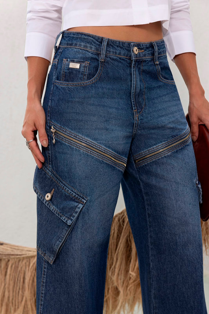 Remanescente - Wide Cargo Jeans