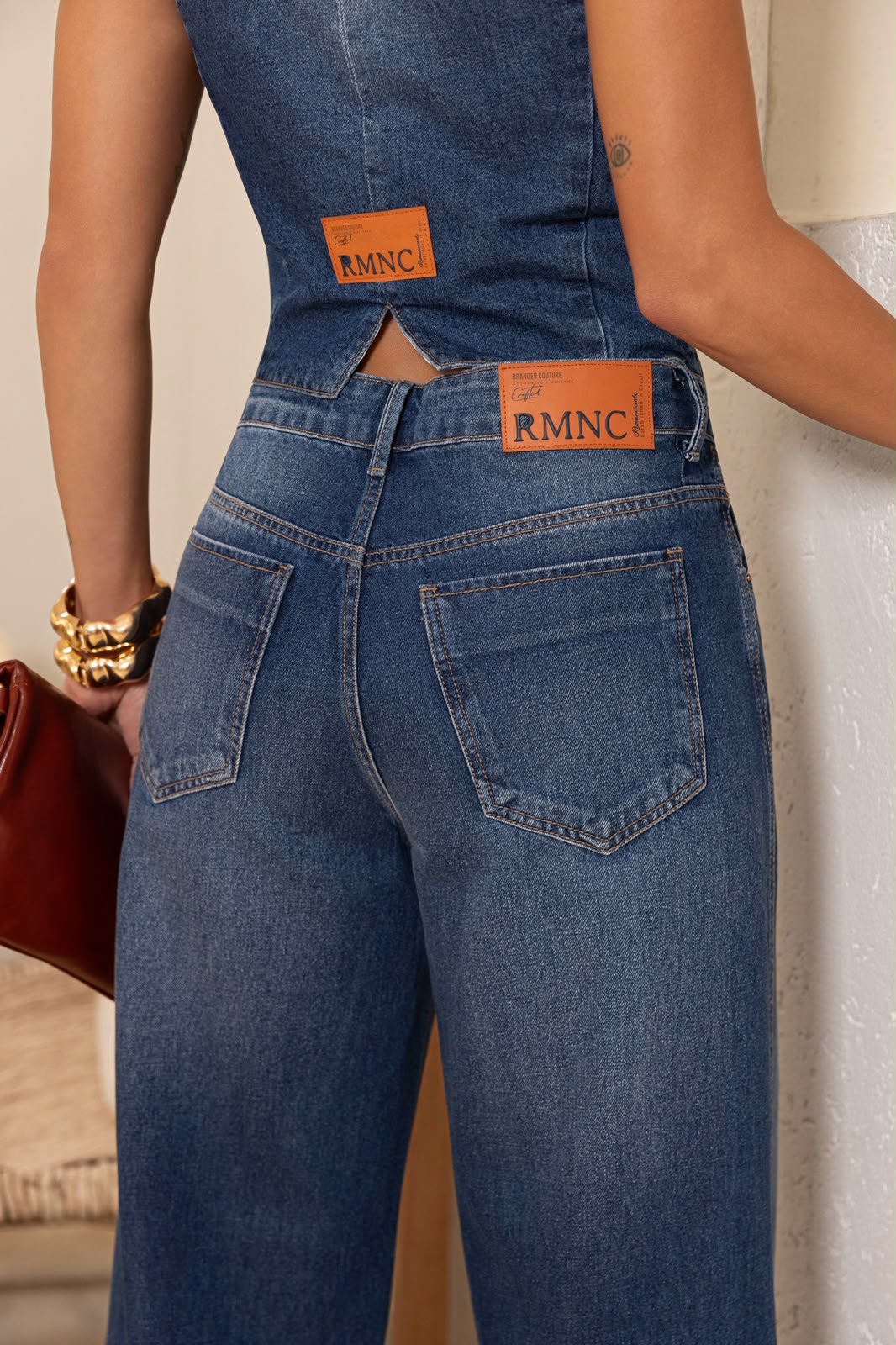 Remanescente - Simple Wide Leg Jeans