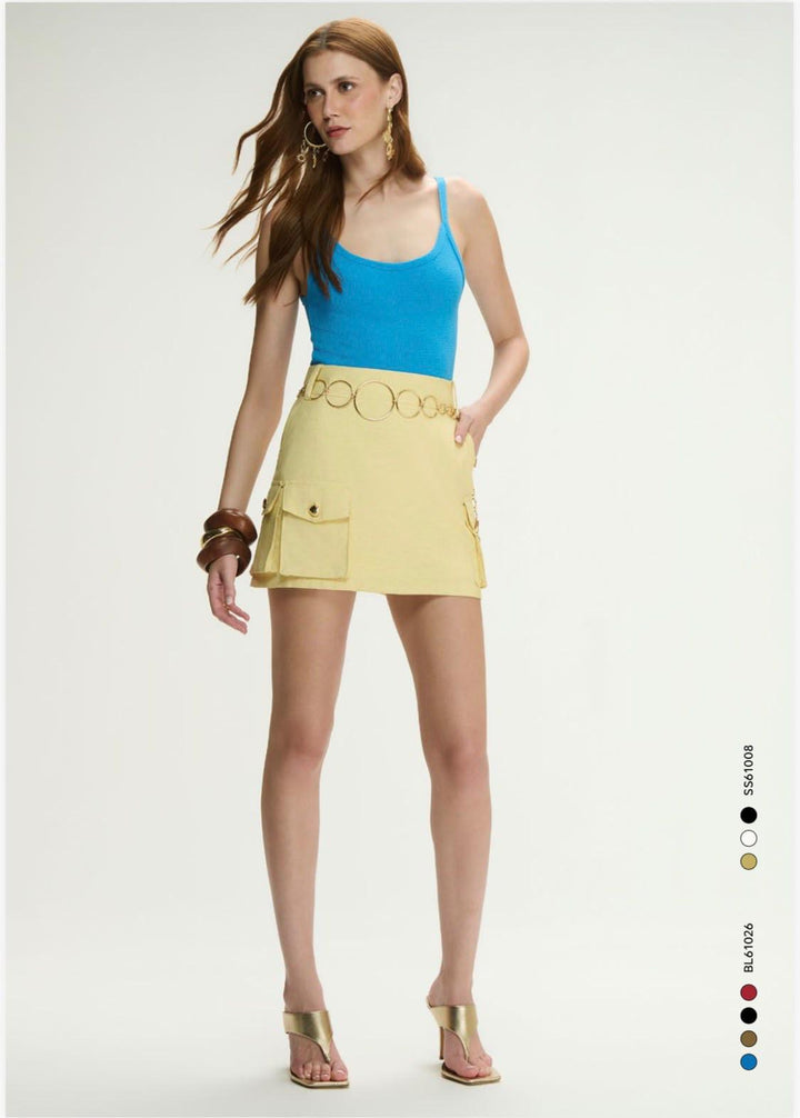 Lore - Tricot Tank Top Spagetti Straps