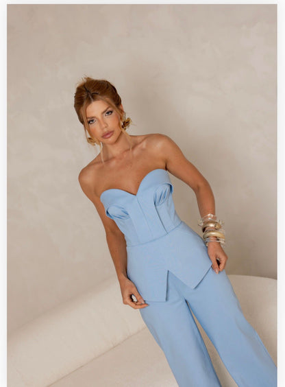 Closet Deluxe - Tailored Corset Jumpsuit