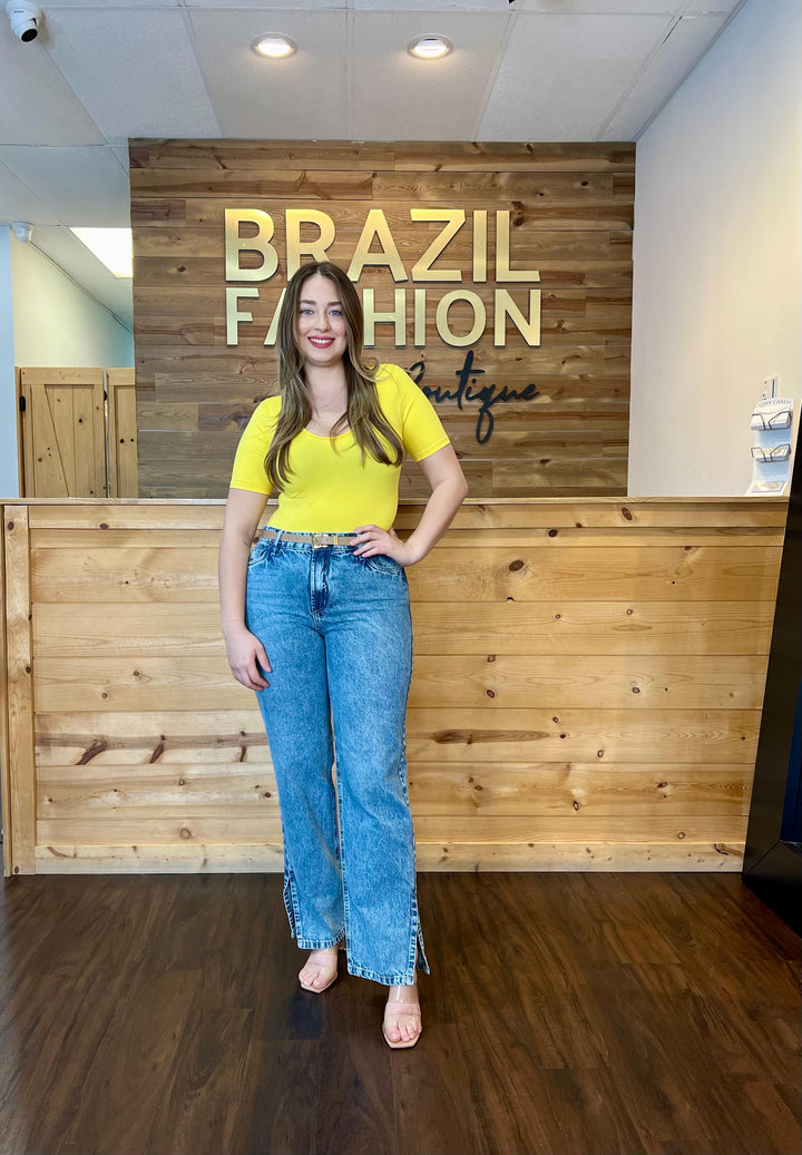 Isa Paes - Pants Wide-leg Split