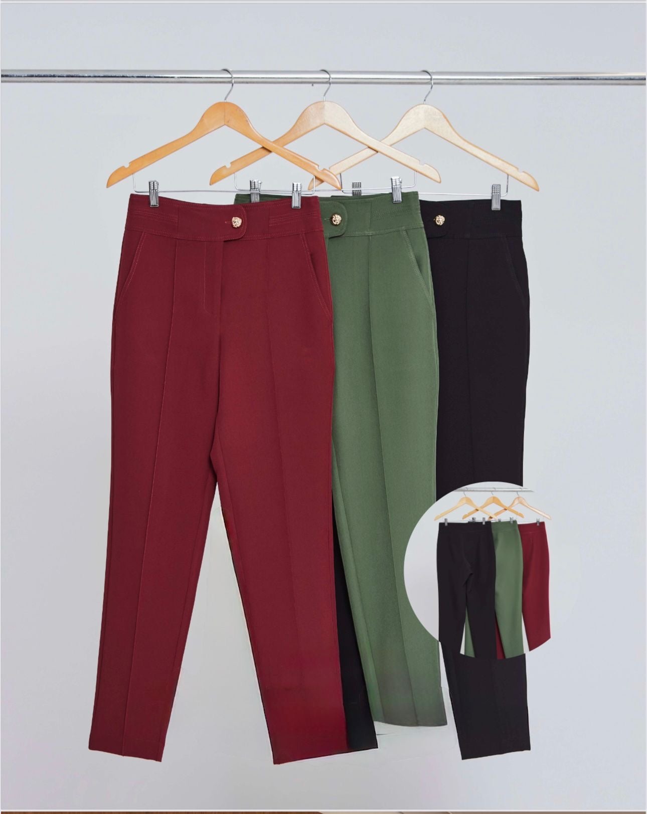 Karmani - Strapless Top/Pants with Belt