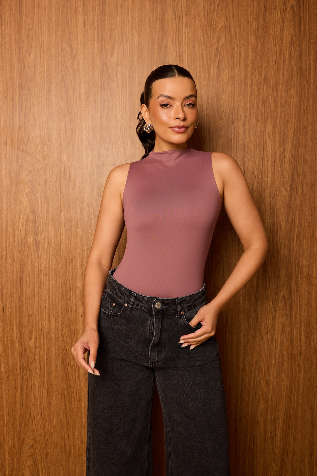 Paylot - Diva Turtleneck Tank Top Body