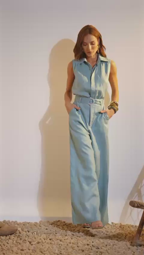 Contra Sensura - Macacão Debbie Linen