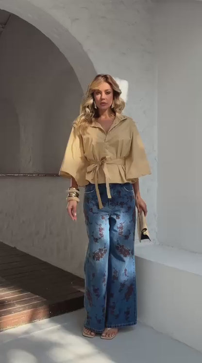 Contra Sensura - Cape Style Blouse Belt