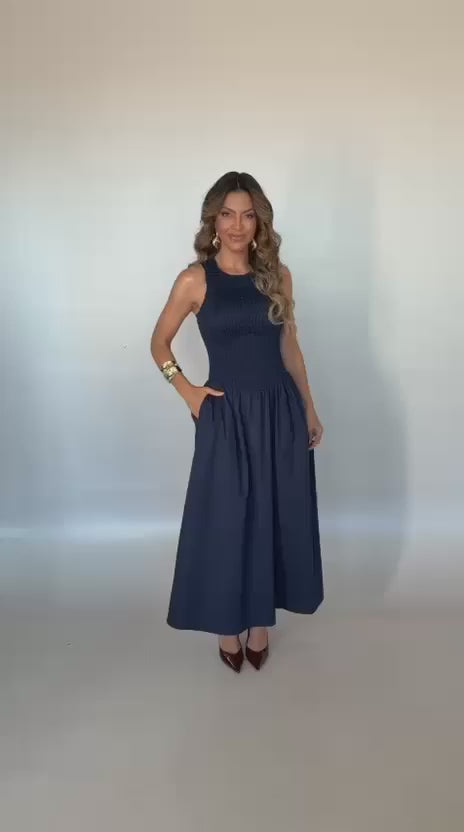 Contra Sensura - Smocked Tank Dress